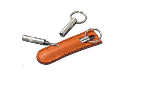 Brizard and Co - The "Trilogy" Cigar Punch - Orange Leather (Leather)