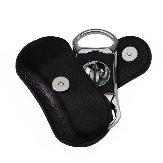 Brizard and Co - The "V" Cutter - Black Leather (Leather)