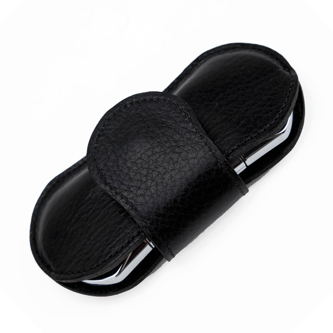 Brizard and Co - The "V" Cutter - Black Leather (Leather)