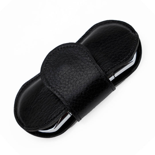 Brizard and Co - The "V" Cutter - Black Leather (Leather)