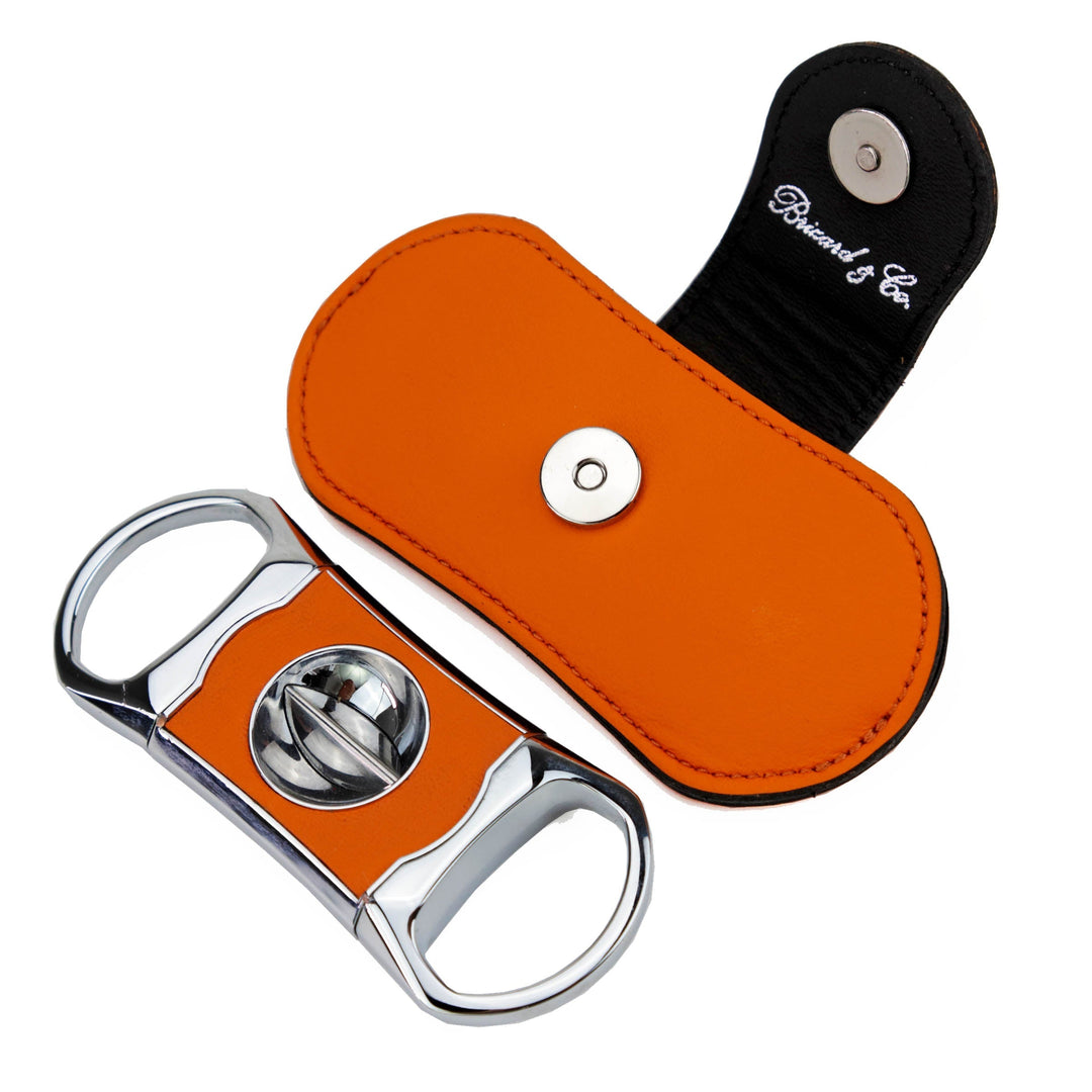 Brizard and Co - The "V" Cutter - Orange Leather (Leather)