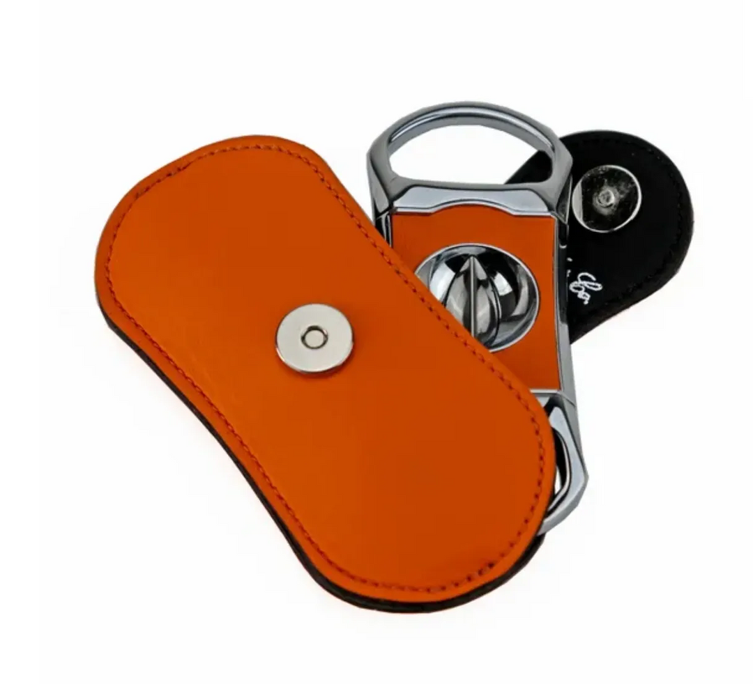 Brizard and Co - The "V" Cutter - Orange Leather (Leather)
