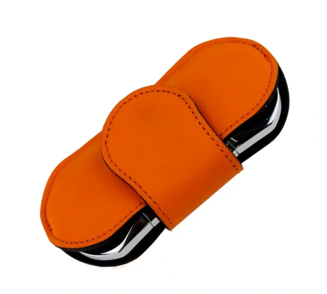 Brizard and Co - The "V" Cutter - Orange Leather (Leather)