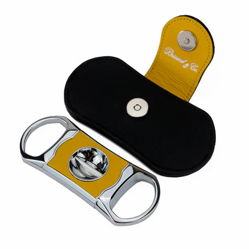 "Brizard and Co - V Cutter Racing Black & Yellow/Red/Orange/green w/Pouch"