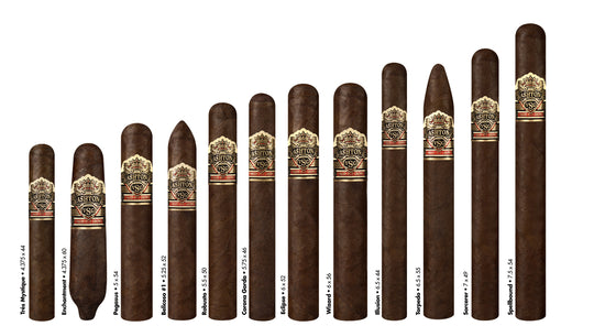 Ashton VSG Spellbound shape chart - Cigar Inc