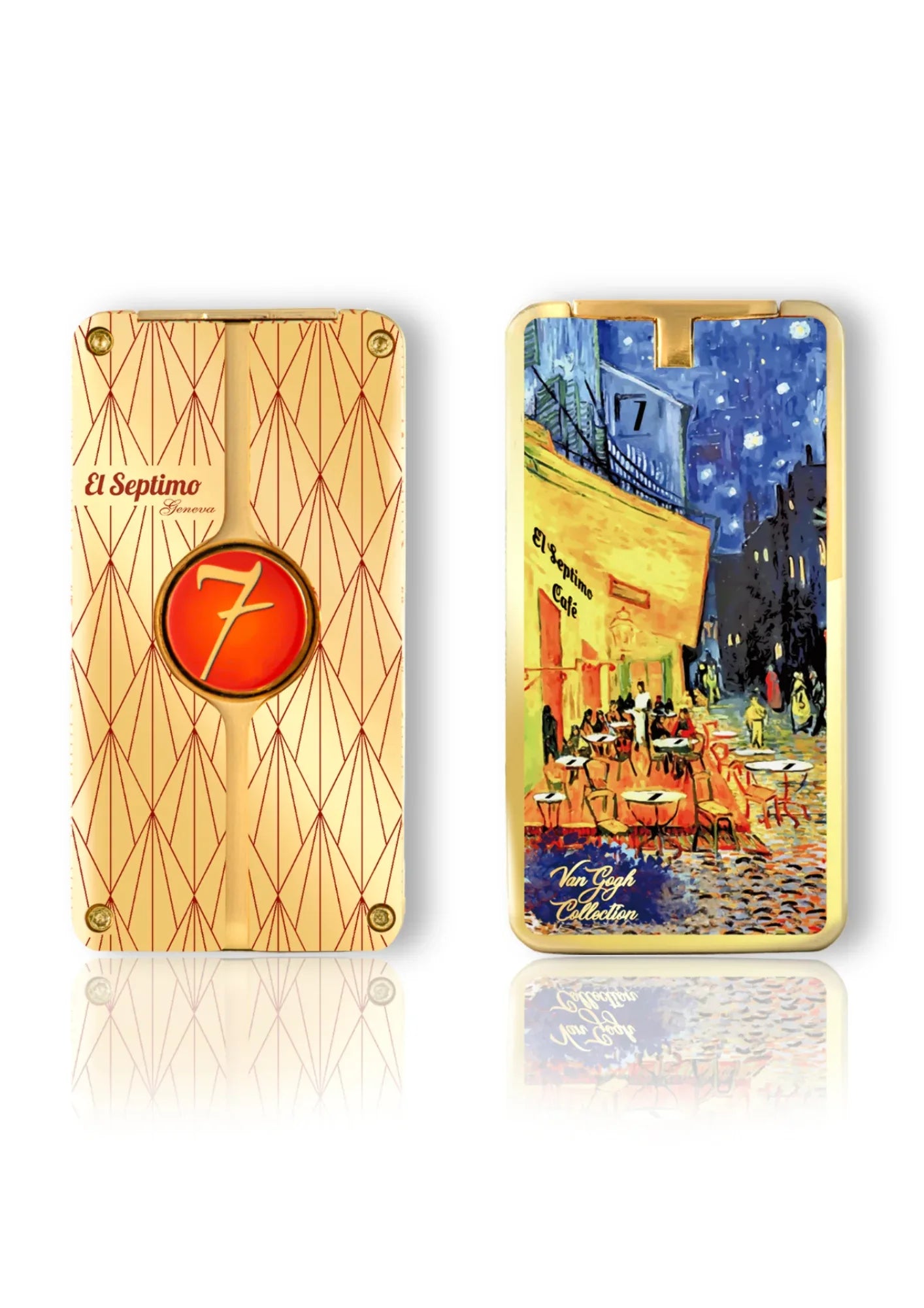 El Septimo Sacred Arts Van Gogh triple torch lighter at Cigar Inc, Woodland Hills