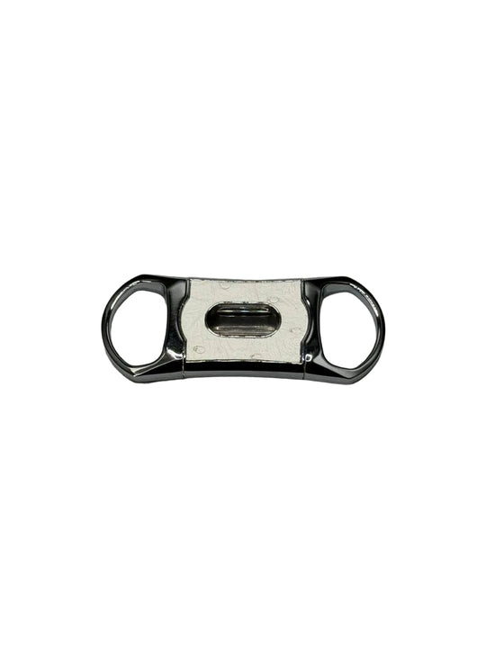 Brizard & Co – The “V” Cutter - White Ostrich Leather & Rosewood