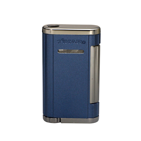 Xikar Allume 1, double jet lighter, blue - view 2