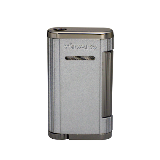 Xikar Allume 1, double jet lighter, gunmetal - view 2