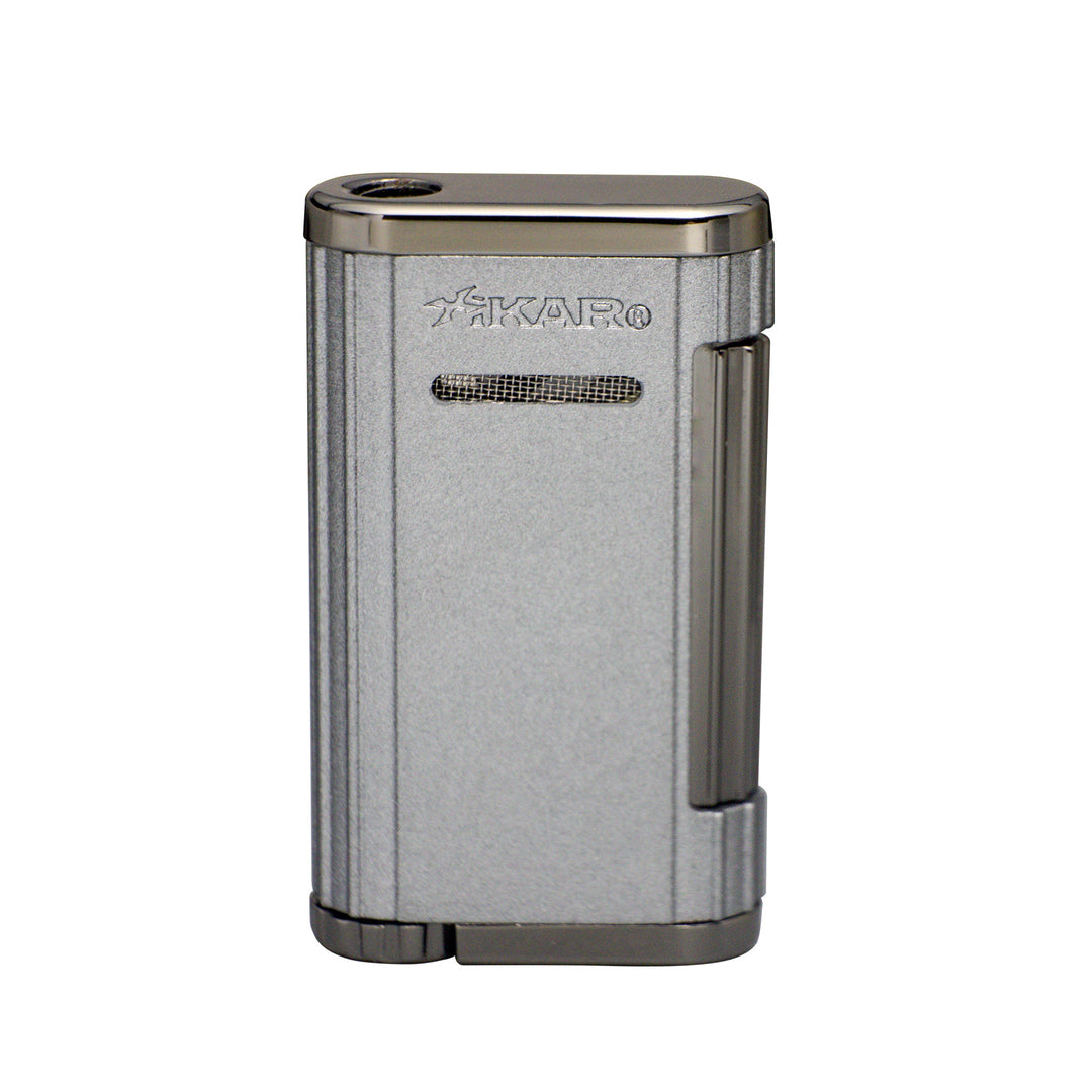 Xikar Allume 1, double jet lighter, gunmetal - view 4