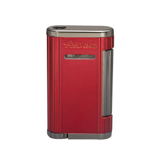 Xikar Allume 1, double jet lighter, red