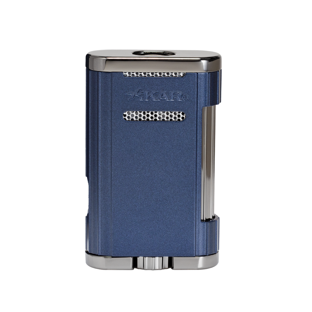 Xikar Allume 2, double jet lighter, blue