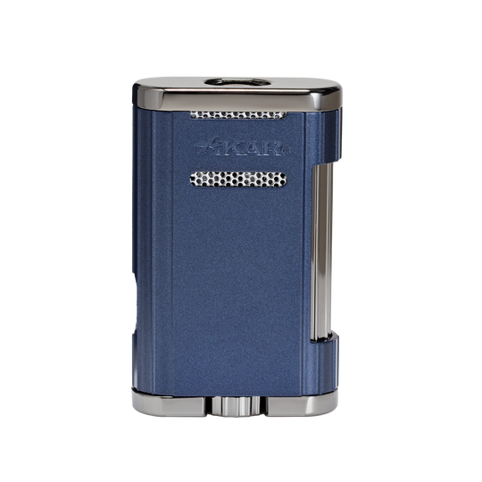 Xikar Allume 2, double jet lighter, blue