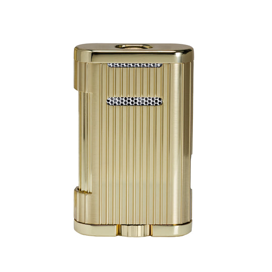 Xikar Allume 2, double jet lighter, gold - view 3