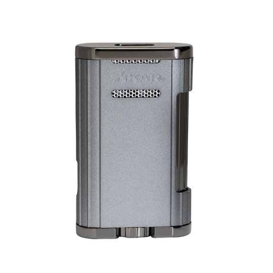 Xikar Allume 2, double jet lighter, gunmetal - view 3