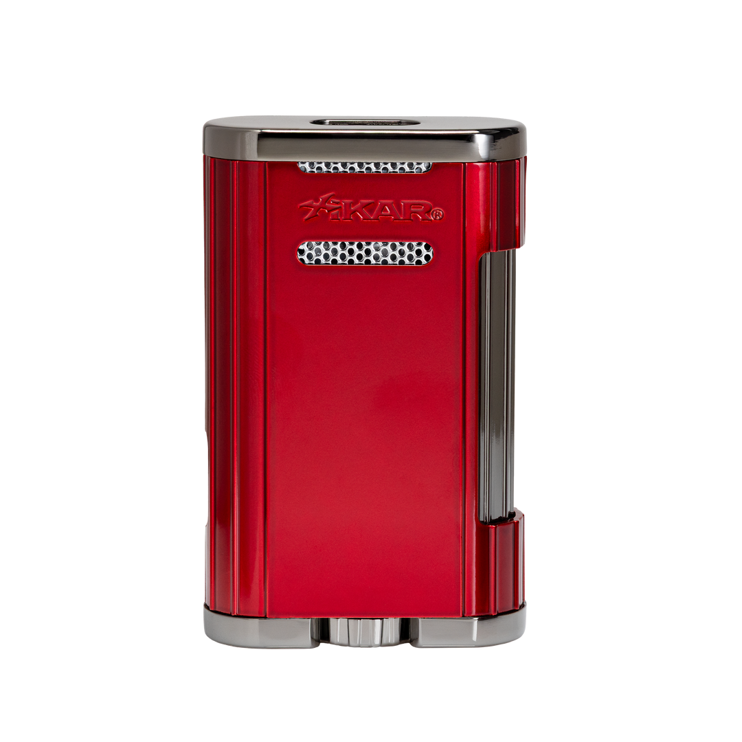 Xikar Allume 2, double jet lighter, red - view 3