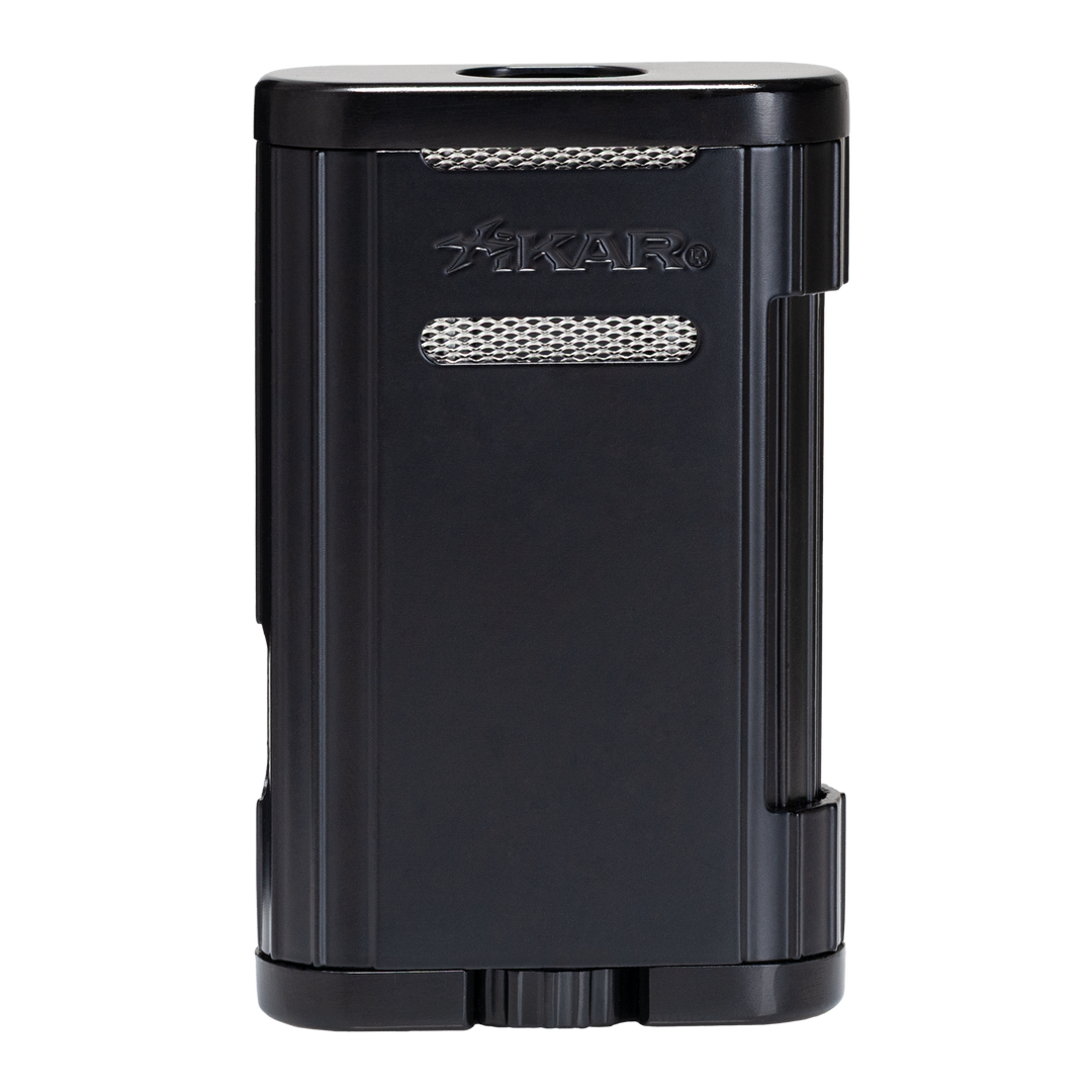 Xikar Allume 3, double jet lighter, black