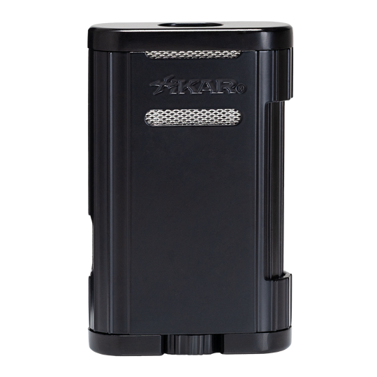 Xikar Allume 3, double jet lighter, black