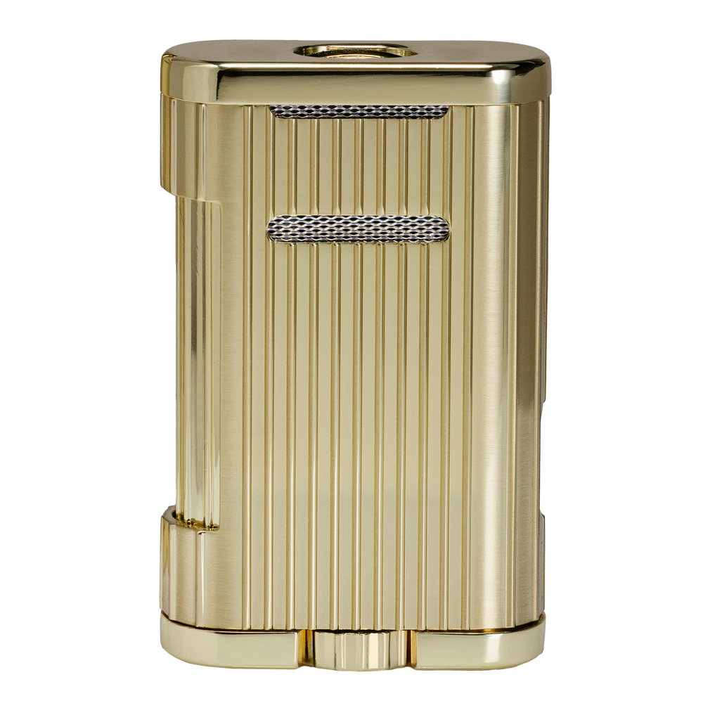 Xikar Allume 3, double jet lighter, gold - view 2