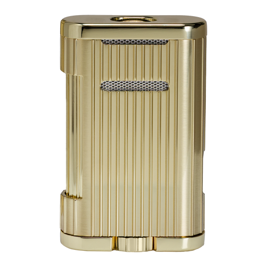 Xikar Allume 3, double jet lighter, gold - view 2