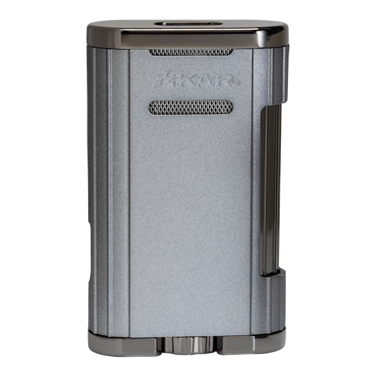 Xikar Allume 3, double jet lighter, gunmetal - view 3