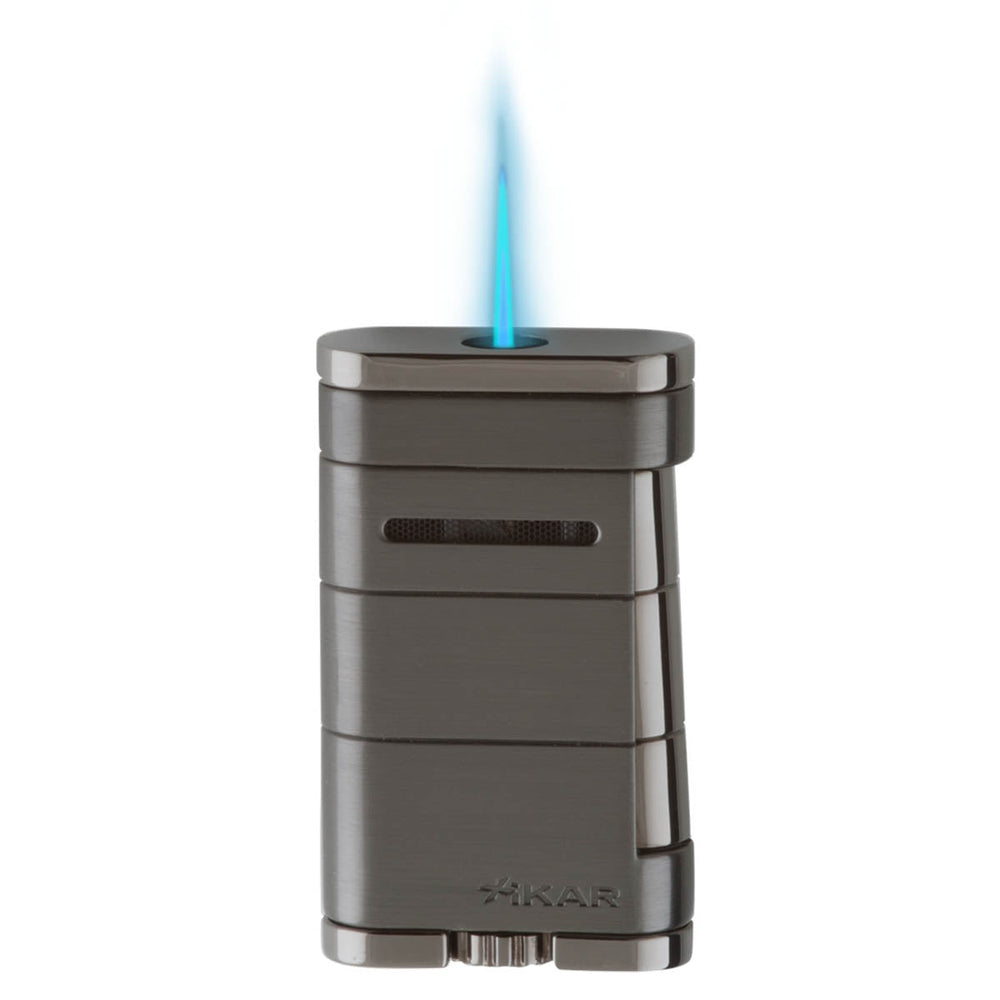 Xikar Allume Single Lighter in Stealth Gunmetal - view 2