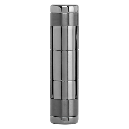 Xikar Allume Triple Tabletop Lighter in Steel Silver - view 5