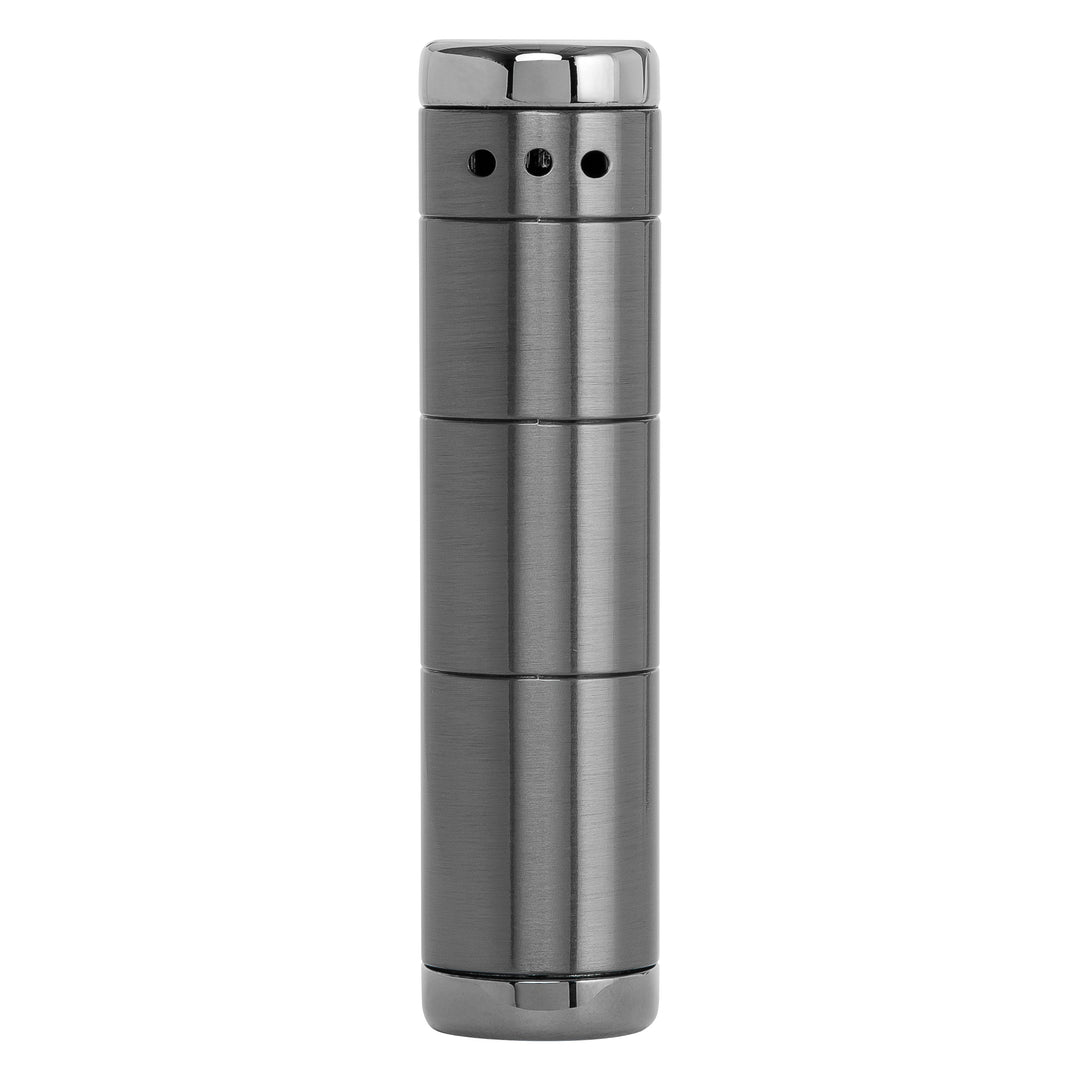 Xikar Allume Triple Tabletop Lighter in Steel Silver - view 6