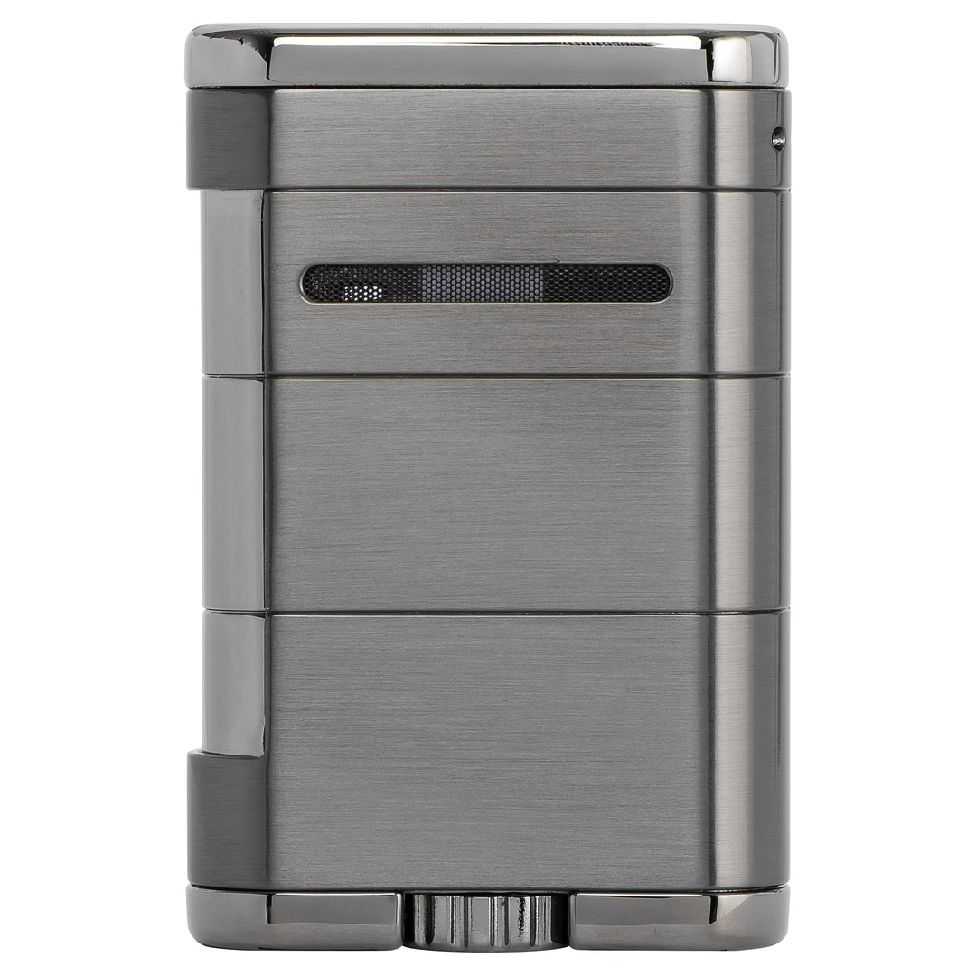 Xikar Allume Triple Tabletop Lighter in Tuxedo Black - view 2