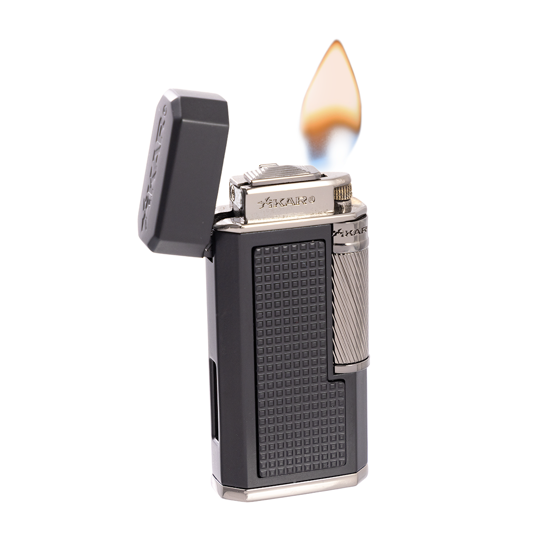 Xikar Ardore Double Soft Flame Lighter, Black - view 2