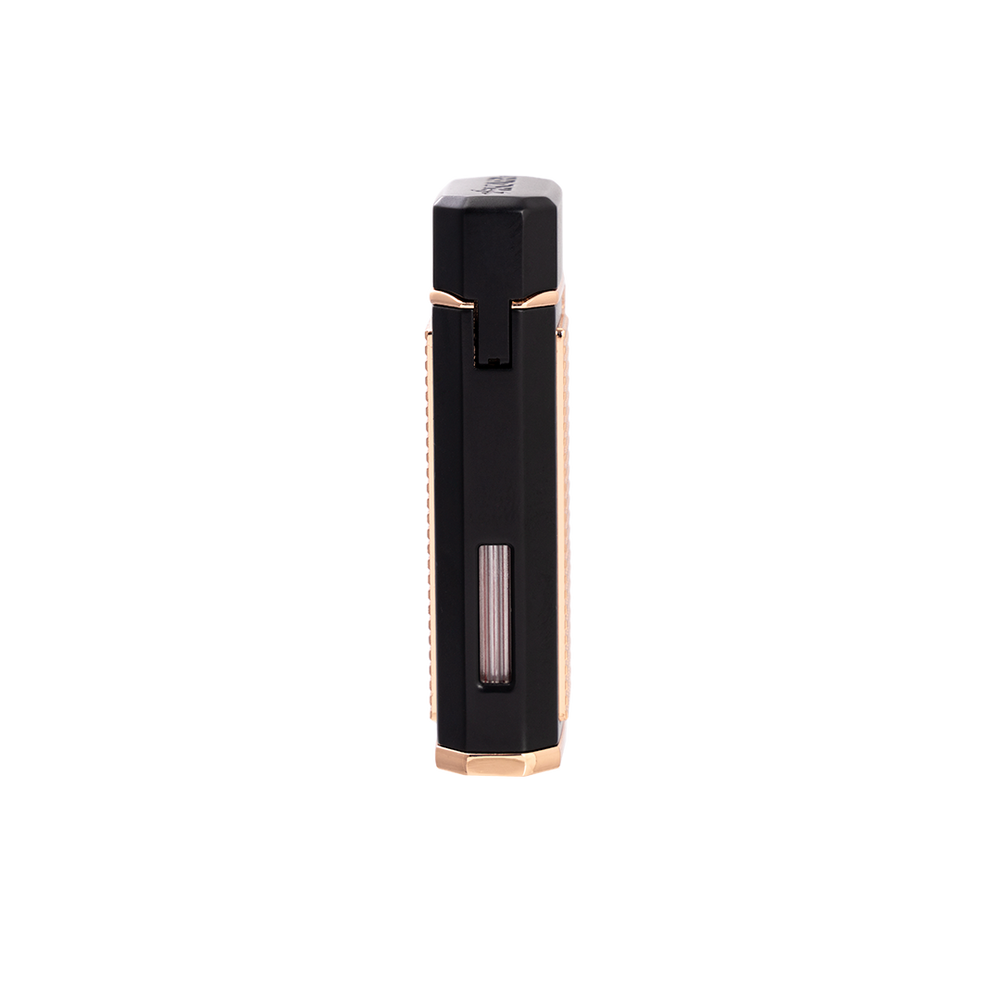 Xikar Ardore Double Soft Flame Lighter in Black and Rose - view 2