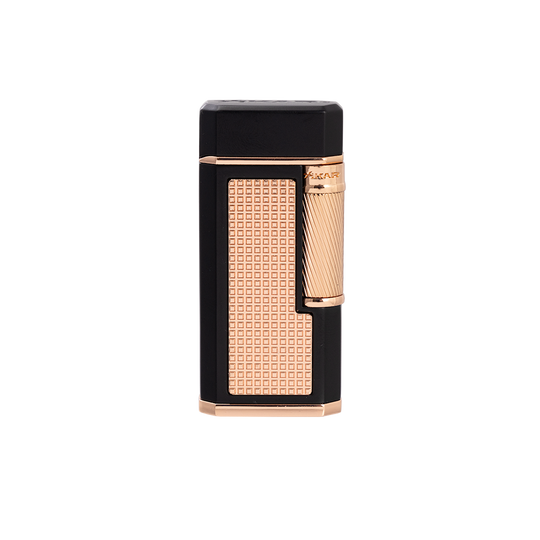Xikar Ardore Double Soft Flame Lighter in Black and Rose - view 4