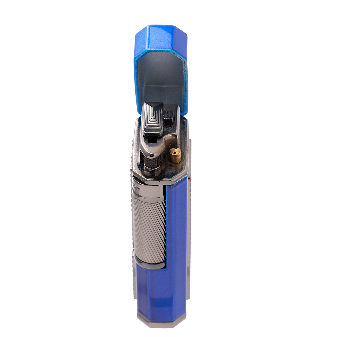 Xikar Ardore Double Soft Flame Lighter in Blue - view 2