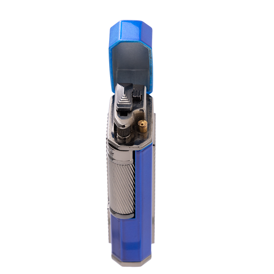 Xikar Ardore Double Soft Flame Lighter in Blue - view 2