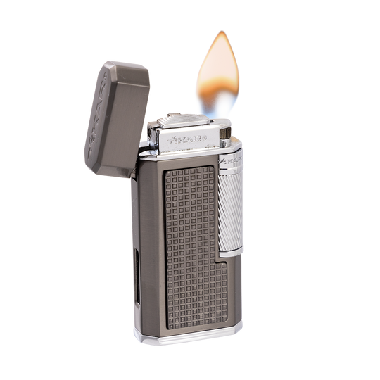 Xikar Ardore Double Soft Flame Lighter in Gunmetal - view 5