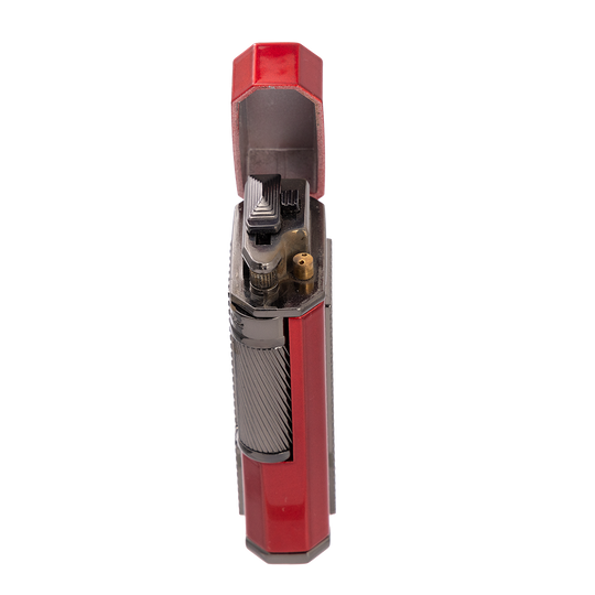 Xikar Ardore Double Soft Flame Lighter in Red - view 6