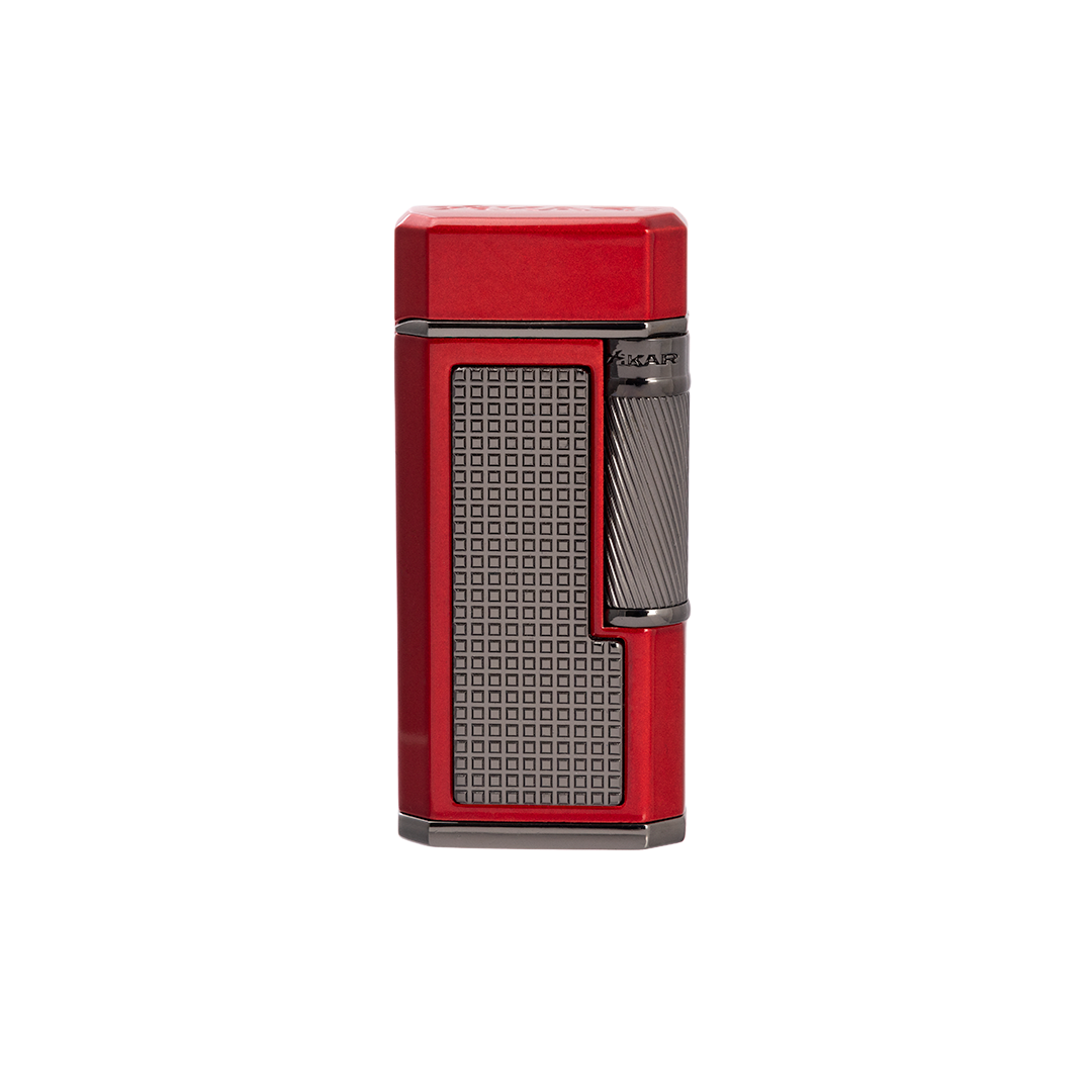 Xikar Ardore Double Soft Flame Lighter in Red - view 7