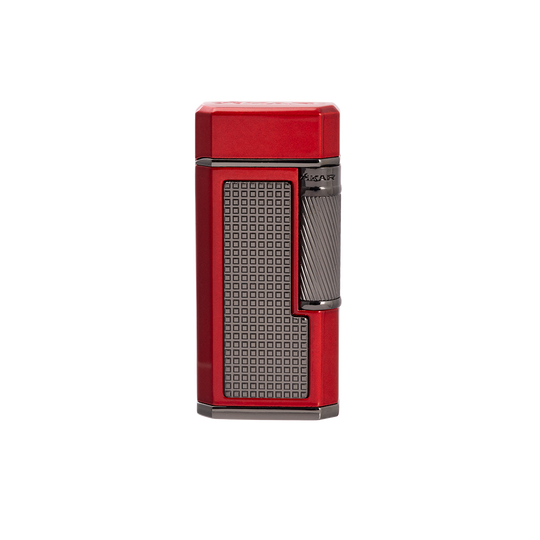Xikar Ardore Double Soft Flame Lighter in Red - view 7
