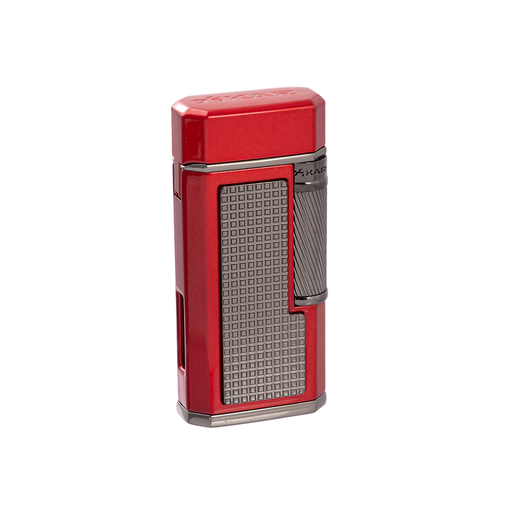 Xikar Ardore Double Soft Flame Lighter in Red - view 8