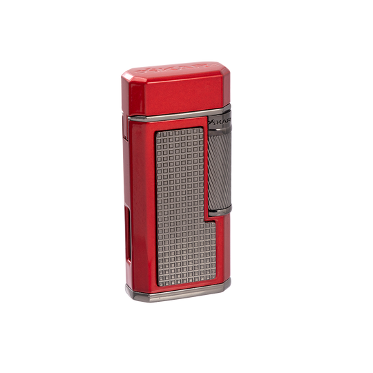 Xikar Ardore Double Soft Flame Lighter in Red - view 8