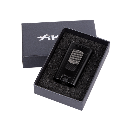 Xikar Astral Single-jet Flame Lighter in Black - view 6