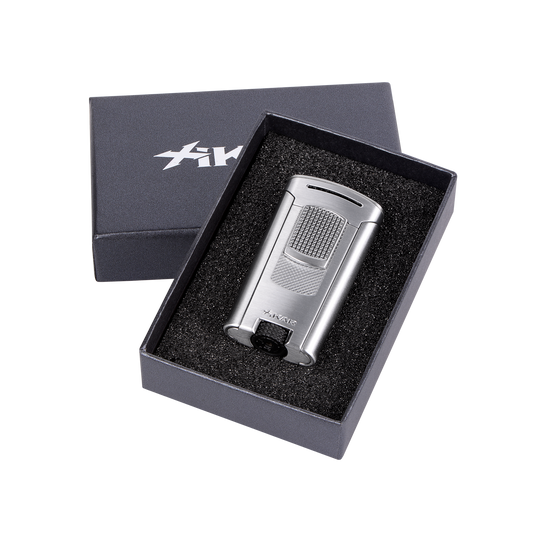 Xikar Astral Single-jet Flame Lighter in Chrome