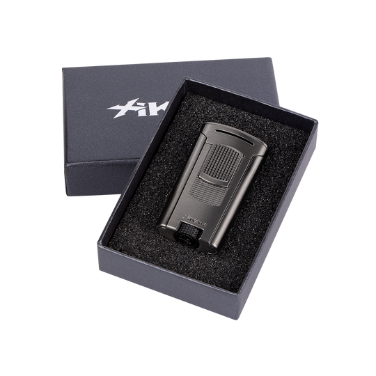 Xikar Astral Single-jet Flame Lighter in Gunmetal - view 4