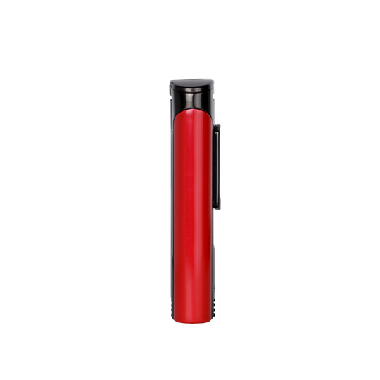 Xikar Astral Single-jet Flame Lighter in Gunmetal and Red - view 4