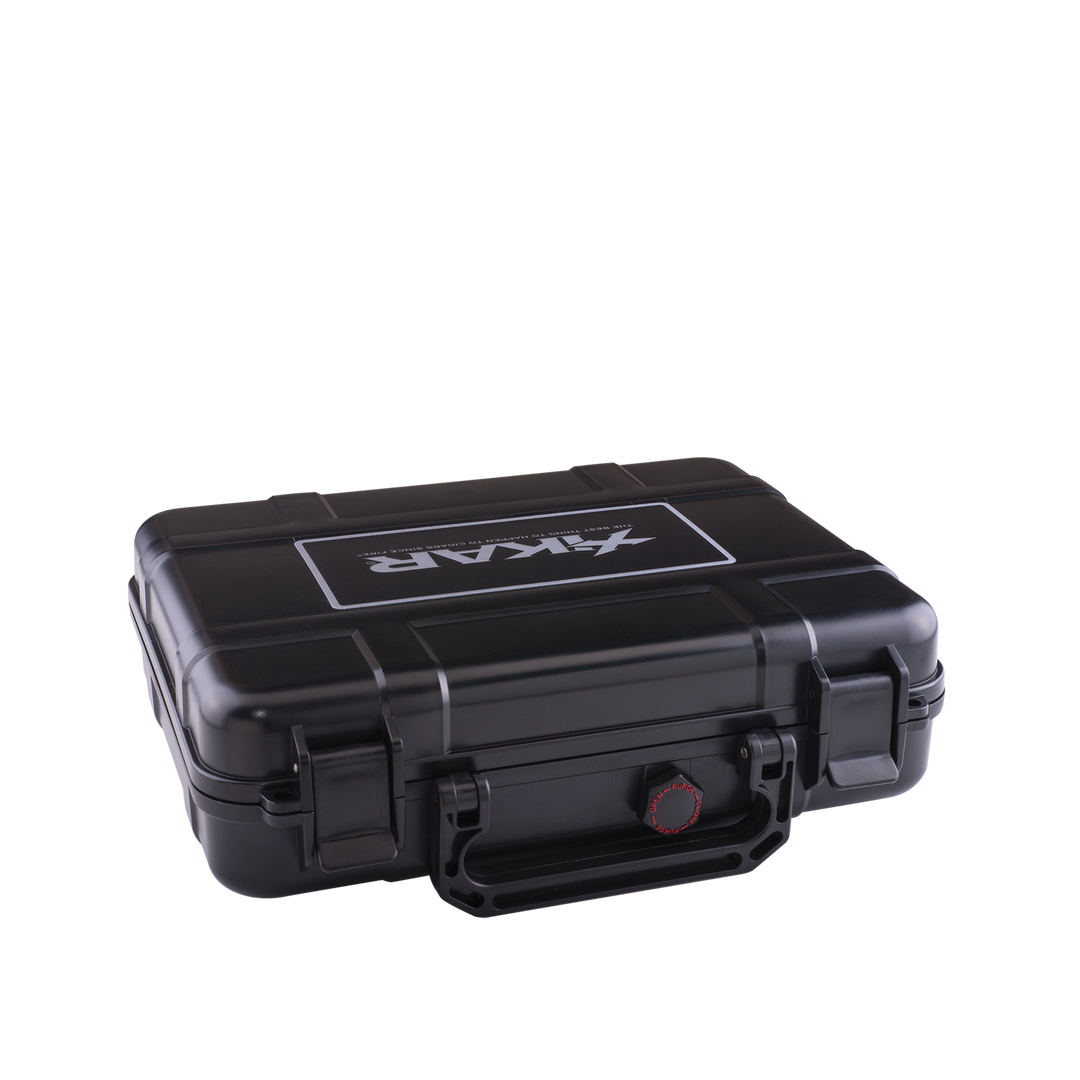 Xikar Black 20 Cigar Capacity Travel Humidor