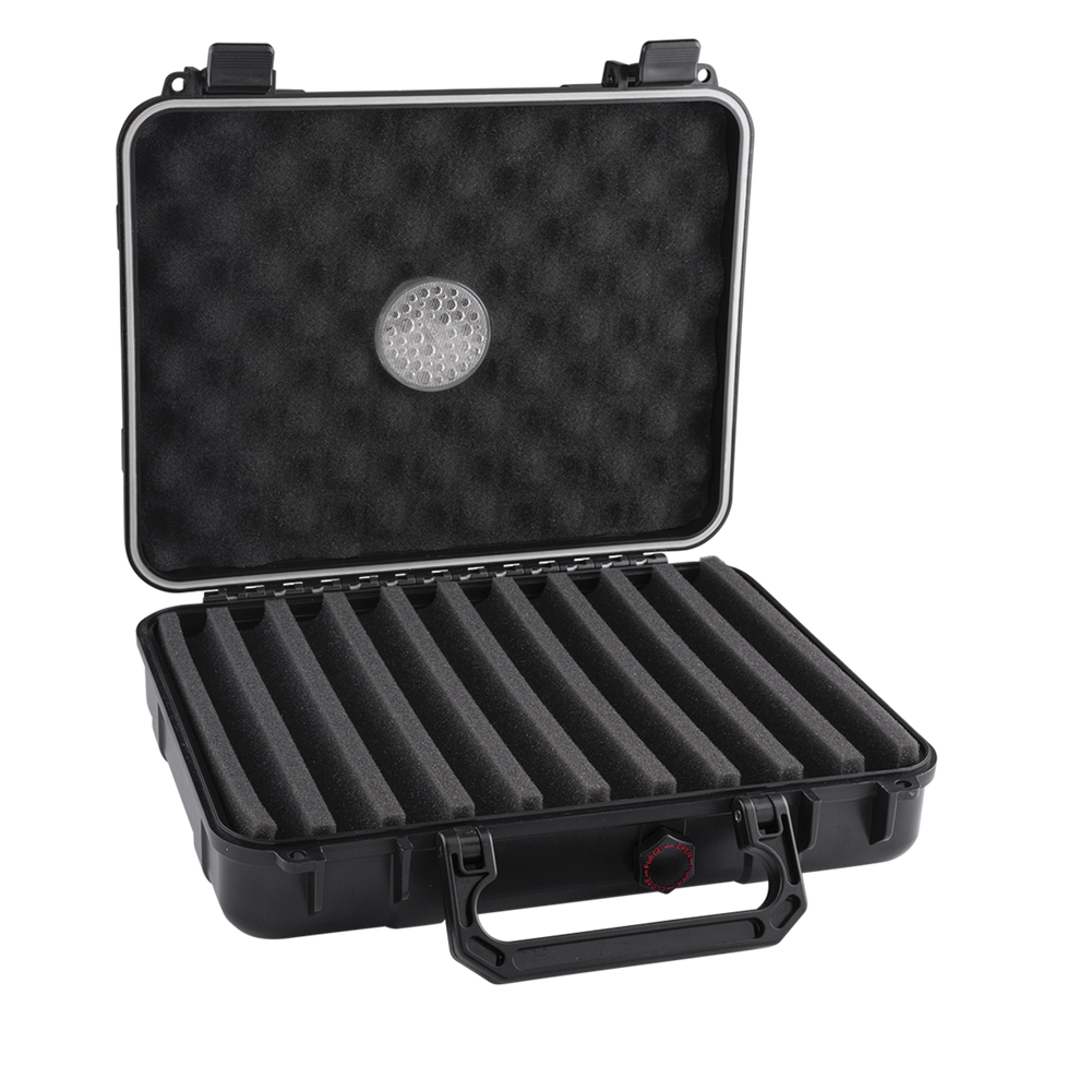 Xikar Black 20 Cigar Capacity Travel Humidor - view 2