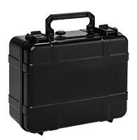 Xikar Black 40 Cigar Capacity Travel Humidor - No Label - view 2