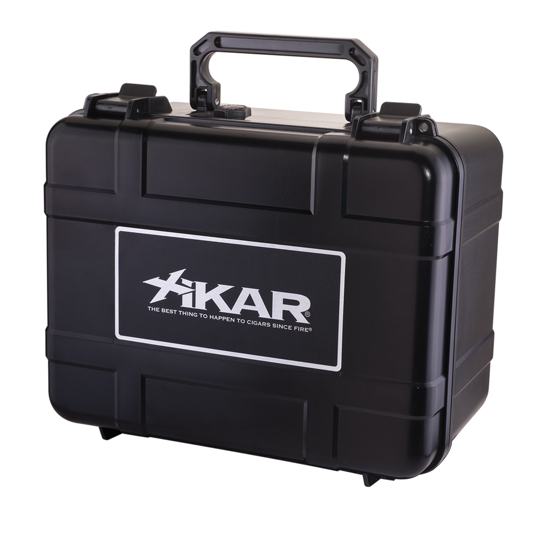 Xikar Black 60 Cigar Capacity Travel Humidor