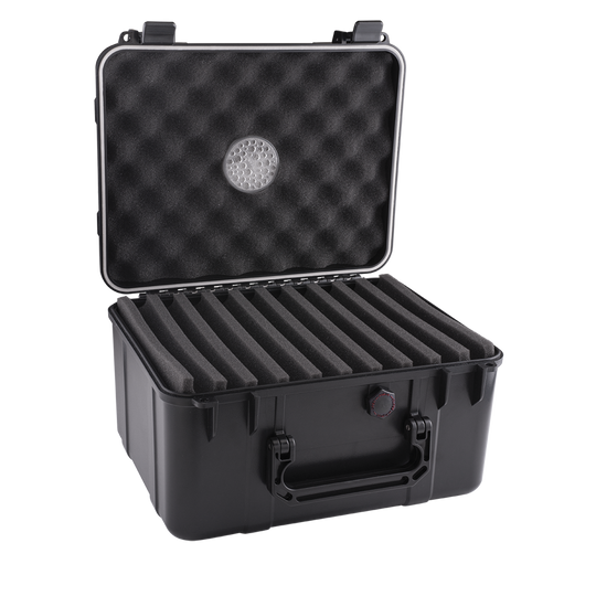 Xikar Black 60 Cigar Capacity Travel Humidor - view 3
