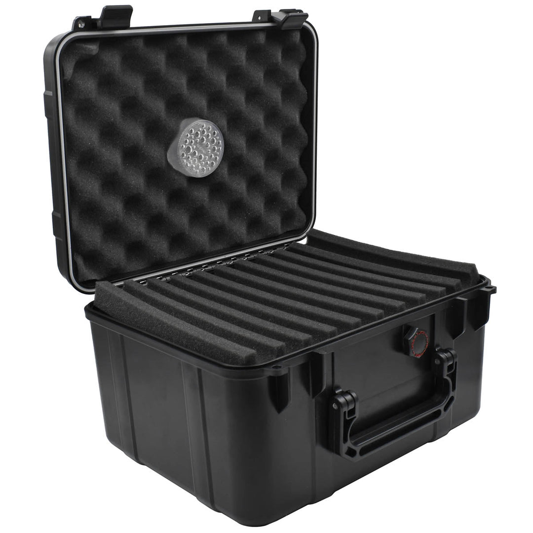 Xikar Black 60 Cigar Capacity Travel Humidor - view 5